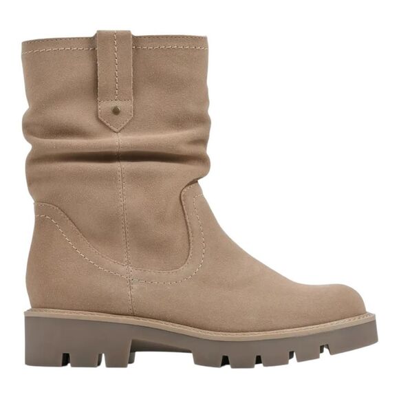 WHITE MOUNTAIN Glean Slouch Lug Sole Boot in Beachwood Suede Size 10 NEW - Picture 1 of 15